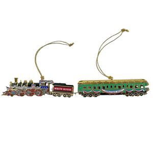 The White House Historical Association Christmas Ornament 2014 Trains - No box